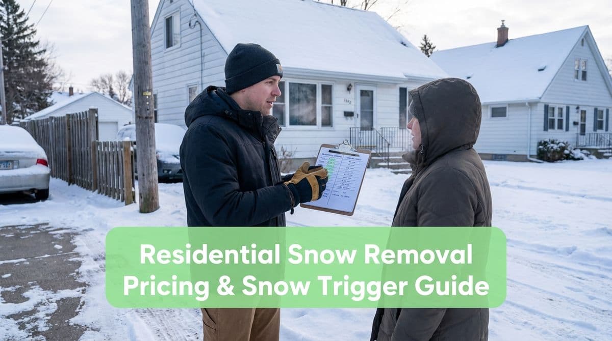 Blog post Residential Snow Removal Pricing & Snow Trigger Guide image